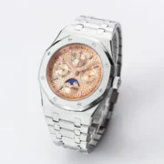 Audemars Piguet Royal Oak Perpetual Calendar Steel Blue Dial - Image 3