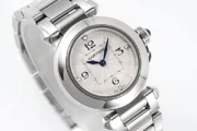 Cartier Pasha de Cartier Watch Silver Stainless Steel - Image 3