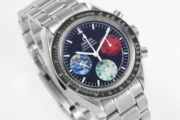 Omega Speedmaster 9300 Blue Red White Dial - Image 3