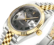 Rolex Datejust 41mm Watch – Two-Tone Steel and Gold with Grey Dial - Image 4