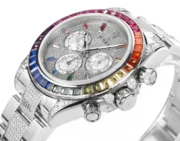 Rolex Daytona HB1 – Platinum Bezel, Stainless Steel Case, Automatic Mechanical Watches - Image 4