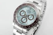 Rolex Daytona – Silver Stainless Steel, Blue Dial, Premium Chronograph - Image 4