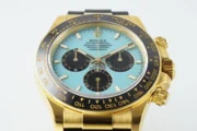 Rolex Daytona Watch – Gold Case, Tiffany Blue Dial, Chronograph - Image 4