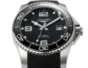 Longines Conquest Black Dial Rubber Strap - Image 4