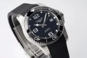 Longines Conquest Black Dial Rubber Strap - Image 4