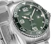 Longines Conquest Green Dial Steel Watch - Image 3