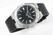 Vacheron Constantin Overseas 4500V Series – Black Dial, Rubber Strap, Luxury Steel – Quality - Image 4