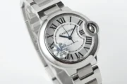 Cartier Ballon Bleu 33mm Silver Watch - Image 3
