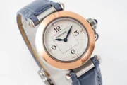 Cartier Pasha de Cartier Watch Rose Gold Blue Leather - Image 4