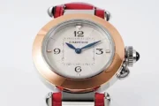 Cartier Pasha de Cartier Ladies Watch Red Leather - Image 7