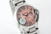 Cartier Ballon Bleu 33mm Pink Dial Steel - Image 4