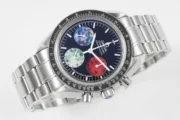 Omega Speedmaster 9300 Blue Red White Dial - Image 4