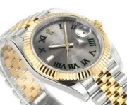 Rolex Datejust 41mm Watch – Two-Tone Steel and Gold with Grey Dial - Image 5