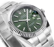 Rolex Datejust 41mm Green Fluted Bezel - Image 5