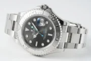 Rolex Yacht-Master 42mm Stainless Steel Watch with Black Dial and Oyster Bracelet - Image 5