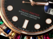 Rolex Yacht-Master Rose Gold Black Rubber - Image 5