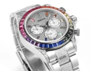Rolex Daytona HB1 – Platinum Bezel, Stainless Steel Case, Automatic Mechanical Watches - Image 5