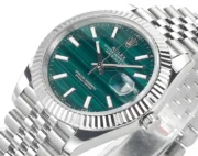 Rolex Datejust 41 Custom Malachite Dial Green Watch - Image 5