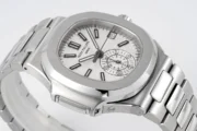 Patek Philippe 5980 Silver Chronograph - Image 5