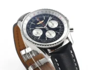 Breitling Navitimer 1 B01 Chronograph Black Leather - Image 5