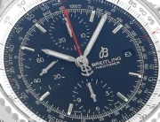 Breitling Navitimer Chronograph Blue Dial Steel - Image 5