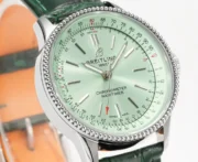 Breitling Navitimer Automatic Green Leather - Image 5