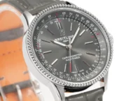 Breitling Navitimer Automatic Grey Dial Leather - Image 5