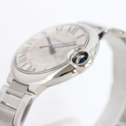 Cartier Ballon Bleu 40 Steel Watch Silver - Image 5