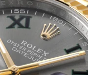 Rolex Datejust 41mm Watch – Two-Tone Steel and Gold with Grey Dial - Image 6