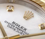Rolex Datejust 41mm Two-Tone Gold and Steel Watch with Diamond Bezel - Image 6