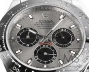 Rolex Daytona 4130 – Black Rubber Strap, Panda Dial, Ultra-Thin Case by Official Store - Image 6