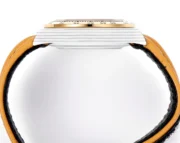 Rolex Daytona Carbon Fiber Custom Edition – Champagne Dial, Brown Strap, Enhanced Night Glow Case - Image 6