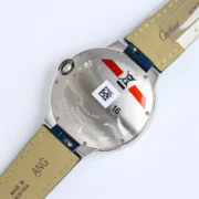 Cartier Ballon Bleu Automatic Blue Leather Watch – High-Quality Cartier - Image 5
