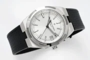 Vacheron Constantin Overseas 4500V Series – Silver Dial, Black Rubber Strap, Luxury Steel – Quality - Image 6