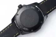 TAG Heuer – Black Carbon Fiber Dial, Yellow Stitching Strap, Formal & Casual Style, SW200 Movement - Image 6