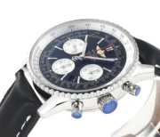 Breitling Navitimer 1 B01 Chronograph Black Leather - Image 6