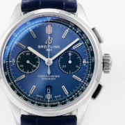Breitling Premier B01 Chronograph Blue Leather - Image 5