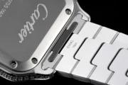 Cartier Santos de Cartier Watch Silver Classic - Image 6