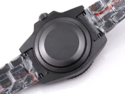 Rolex Submariner PARAKEET – Custom Gradient Green Dial, Black Carbon Fiber Bezel, 904L Stainless Steel - Image 7