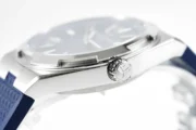 Vacheron Constantin Overseas Blue Dial Stainless Steel Watch with Interchangeable Rubber Strap – 41mm – Quality - Image 7