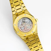 Audemars Piguet Royal Oak Perpetual Calendar Blue Dial Yellow Gold - Image 7