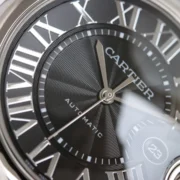 Cartier Ballon Bleu 40mm Steel Watch Black - Image 7