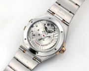 Omega Constellation Blue Dial Ceramic Watch - Image 8