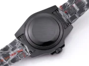 Rolex Submariner PARAKEET – Custom Gradient Green Dial, Black Carbon Fiber Bezel, 904L Steel - Image 8