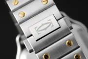 Cartier Santos de Cartier Watch Silver Gold White - Image 4