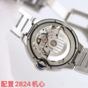 Cartier Ballon Bleu 40mm Steel Watch Black - Image 9