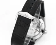 Omega Constellation Meteorite Watch Black Leather - Image 9