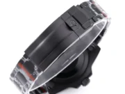 Rolex Submariner PARAKEET – Custom Gradient Green Dial, Black Carbon Fiber Bezel, 904L Steel - Image 9