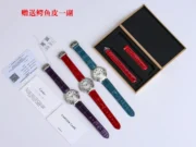 Cartier Ballon Bleu 1450 Purple Leather Watch - Image 6