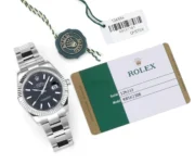 Rolex Datejust 41mm Black Dial Stainless Steel – Rolex - Image 9